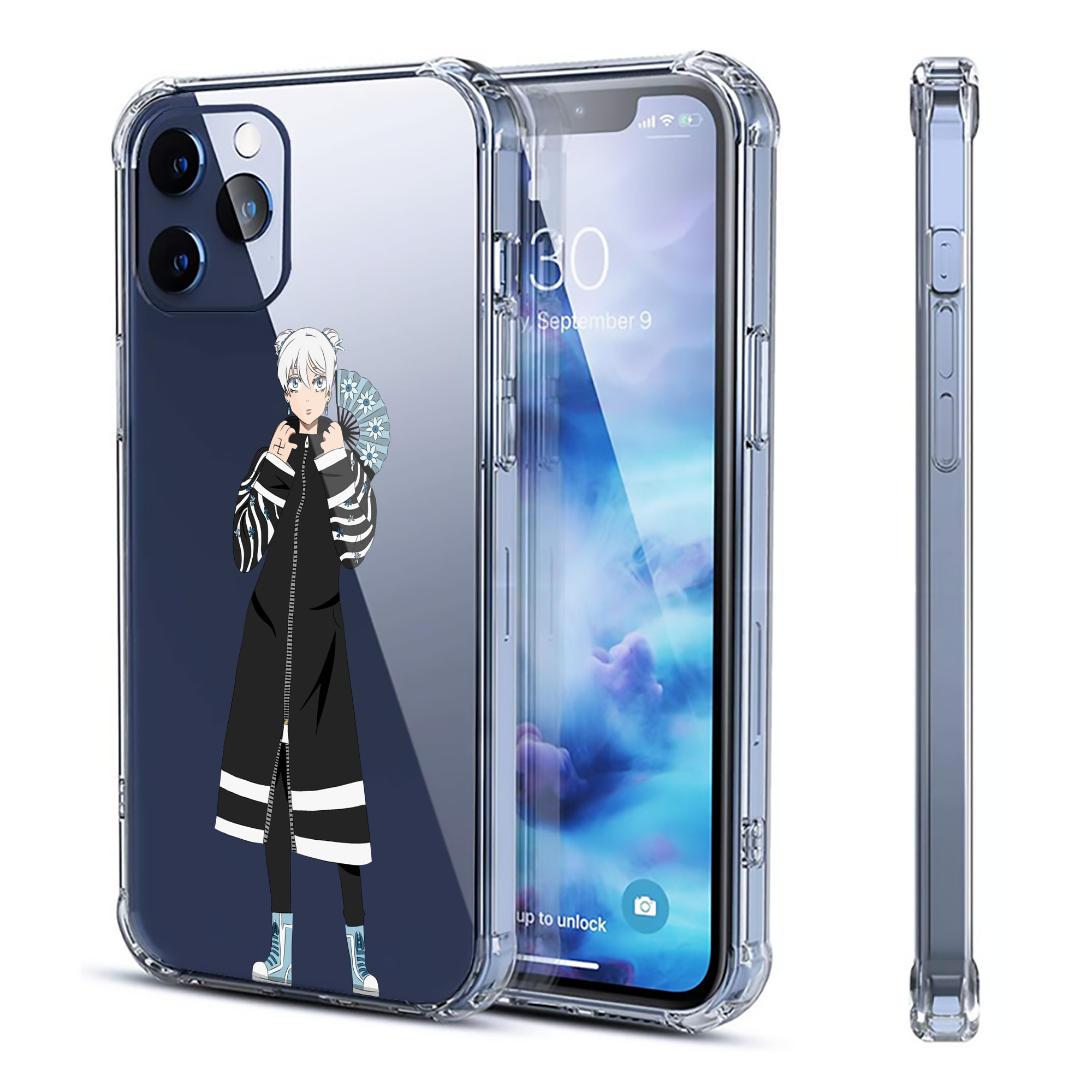 （画像用） 東京リベンジャーズ Tokyo Revengers 【iPhone 12シリーズ対応】透明スマホケース（クリアソフトケース）